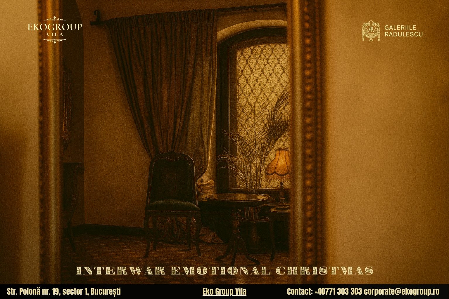 Ce este Crăciunul în anii ’30: O evocare a spiritului sărbătorii interbelice cu Eko Group Vila